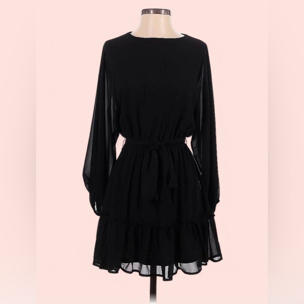 Flying Tomato Ruffle Cocktail Dress